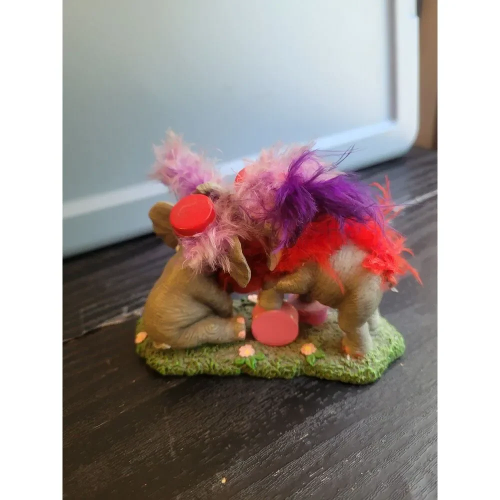 Hamilton Collection Elephant Figurine Your Friendship Is Just My Style Red Hat